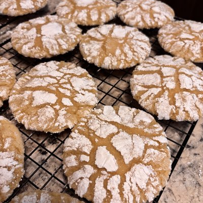 Lemon Crinkle Cookies