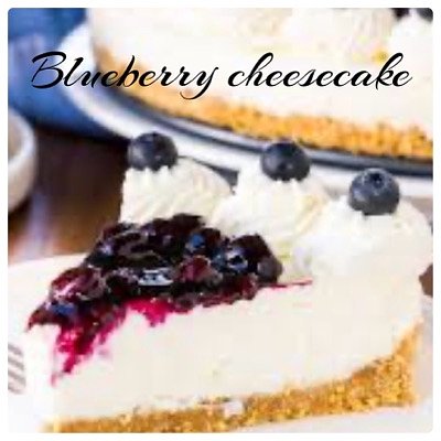 Blueberry Cheesecake 10 Inch 