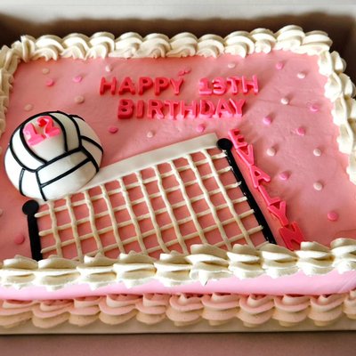 1/4 Sheet Cake