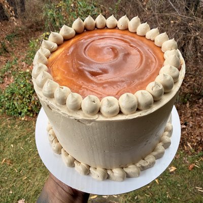 Chocolate Caramel Cake 