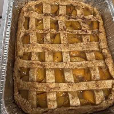 Peach Cobbler Full Pan
