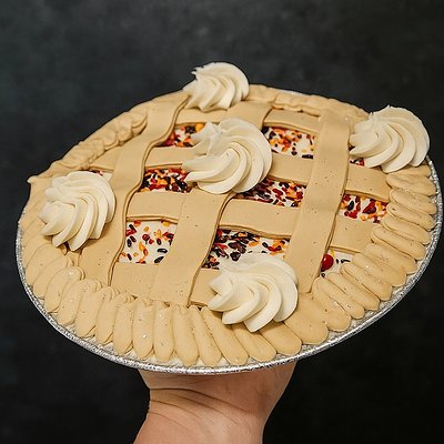 Thanksgiving Pie Cake 
