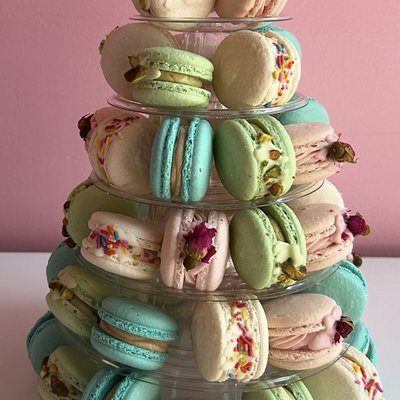 Macaron Tower 4 Dozen 