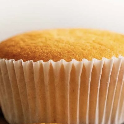 Yellow Cupcakes, No Icing Happy Birthday Candies