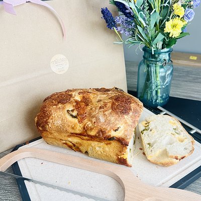 Jalapeño And Cheddar Sourdough Loaf  