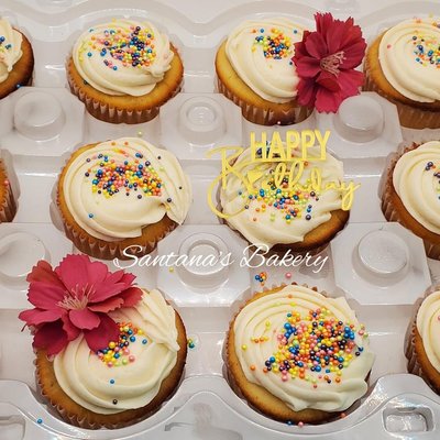 Vanilla Funfetti Cupcakes