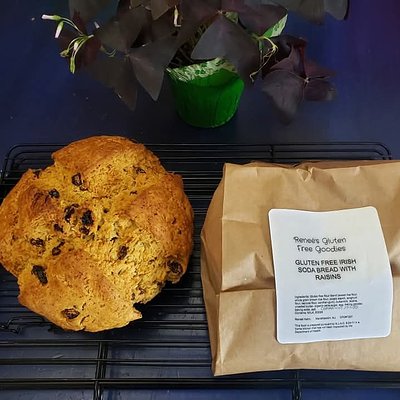 Irish Soda Bread Loaf WITH Raisins - GF