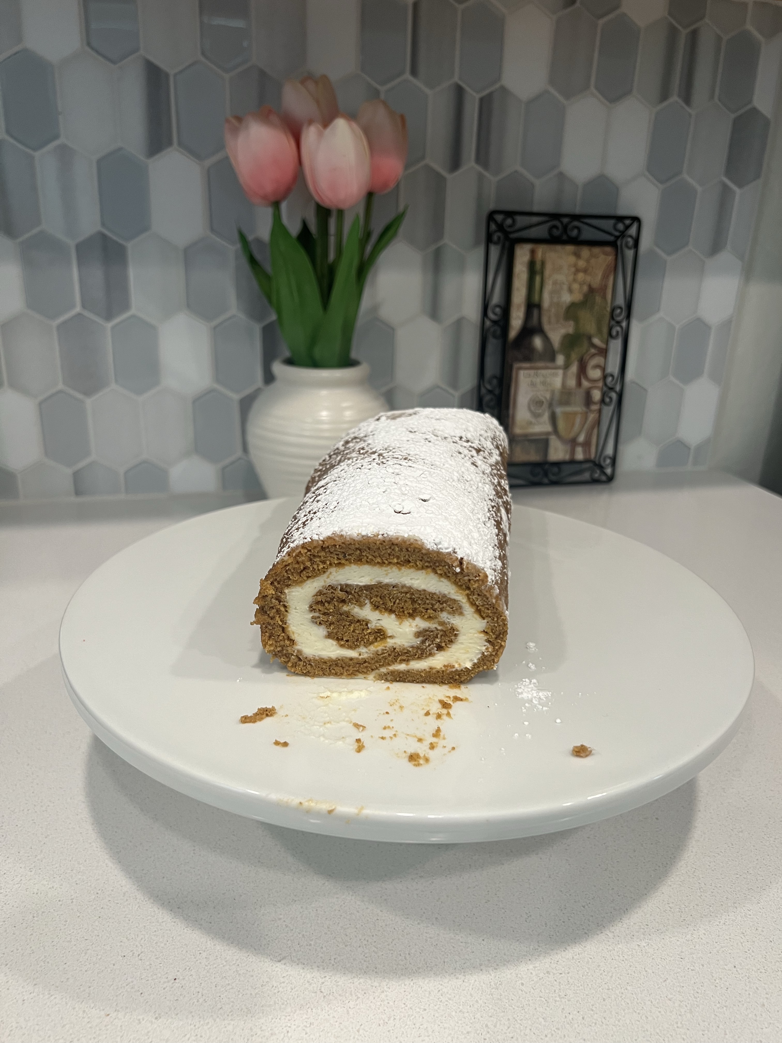 Half Pumpkin Roll 