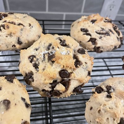 Chocolate Chip Sourdough Cookies 