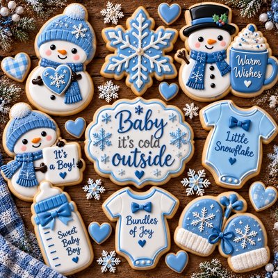 Baby Shower Cookie 