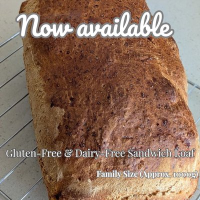 Gluten Friendly Dairy Free Sandwich Loaf Family Size 