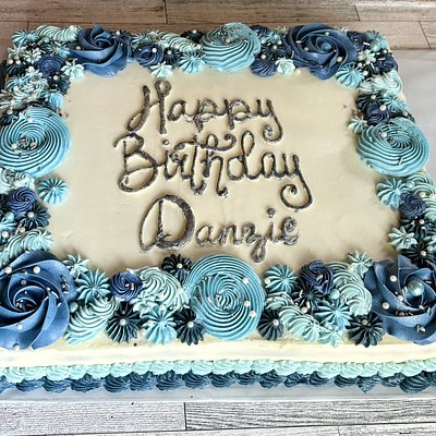 1/2 Sheet Cake