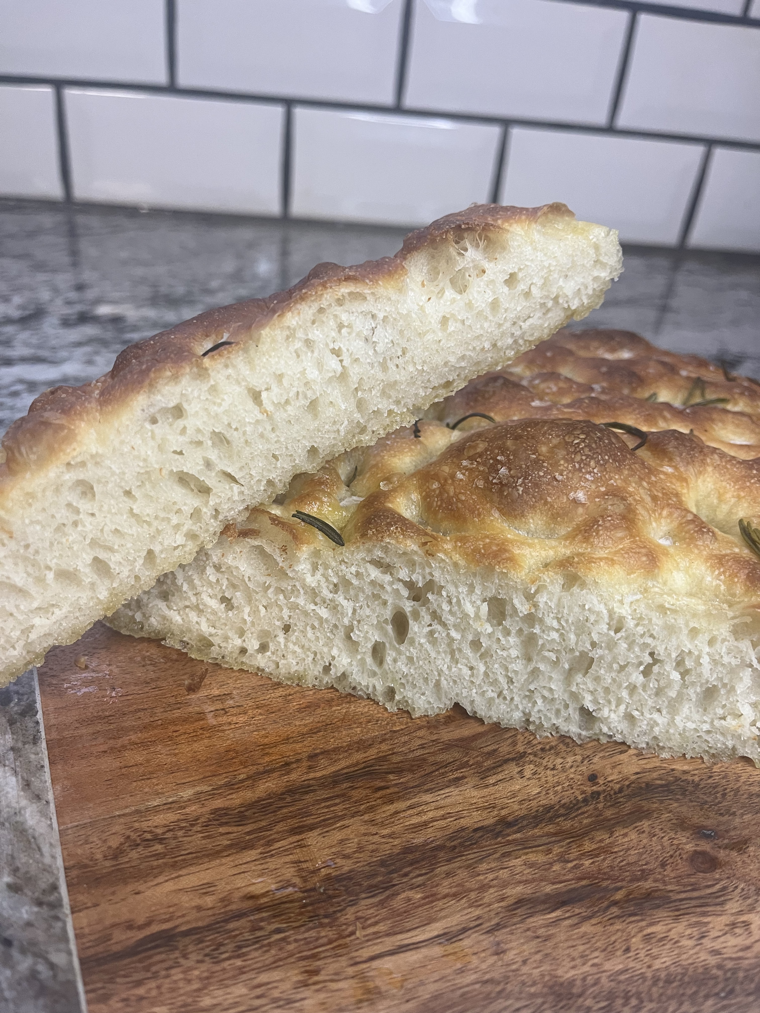 Rosemary & Sea Salt Focaccia 5x9 (Medium) 
