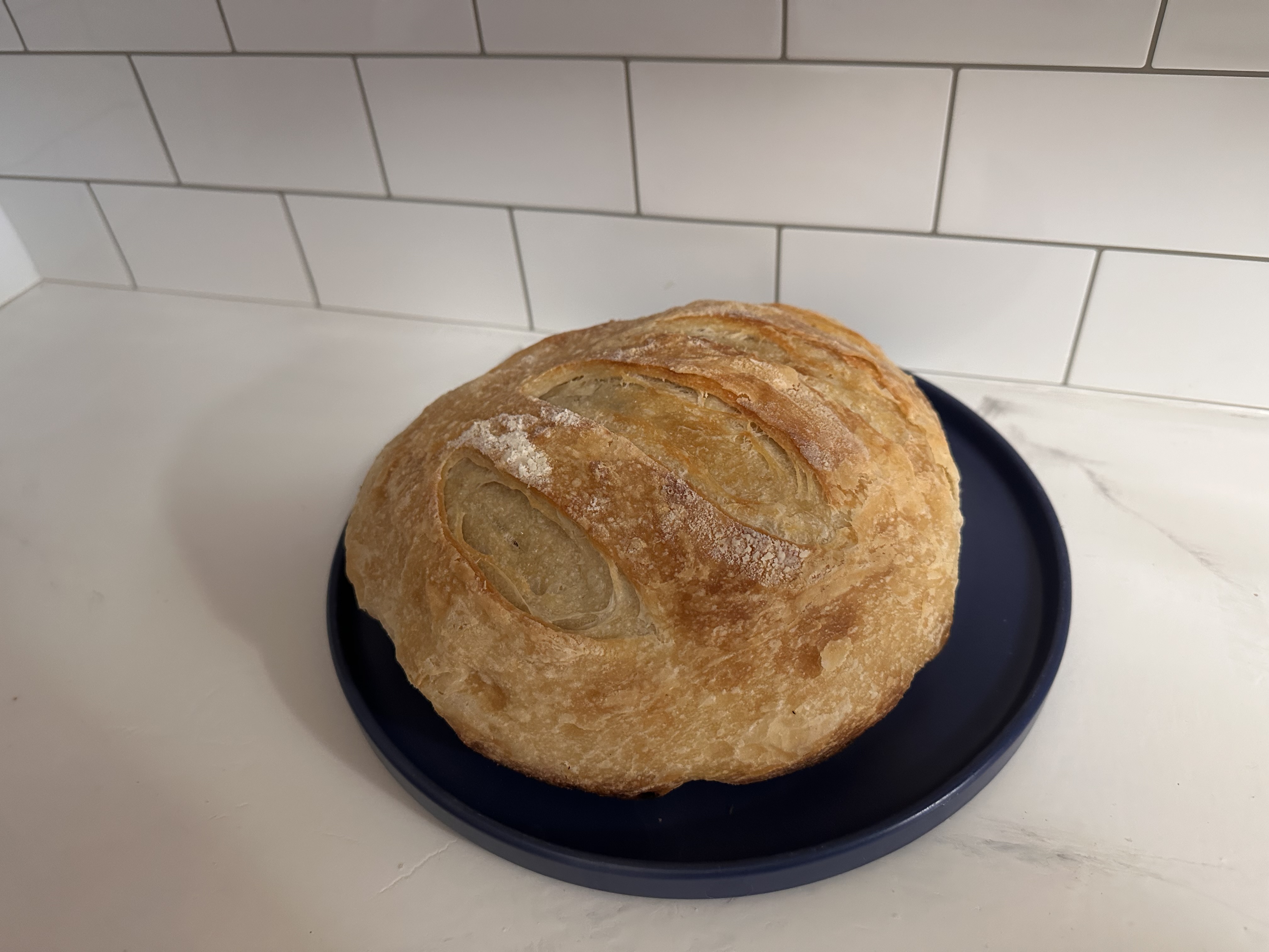 Sourdough Croissant Bread Boule 