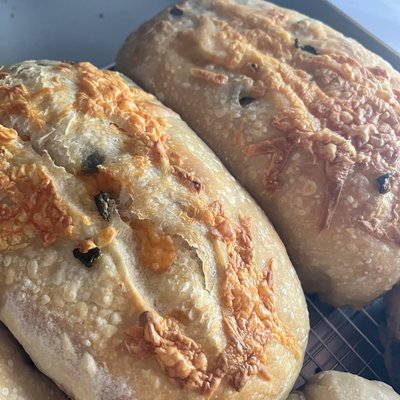 Sourdough Bread SAVORY – Half Loaf (Choose Your Flavor)