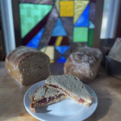 Large Sandwich Bread Pullman Loaf