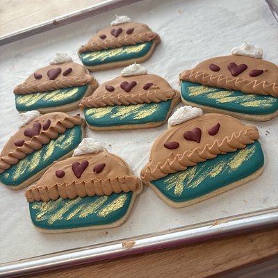 Pie Cookie Platter 