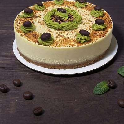 Signature Pistachio Amore Cheesecake