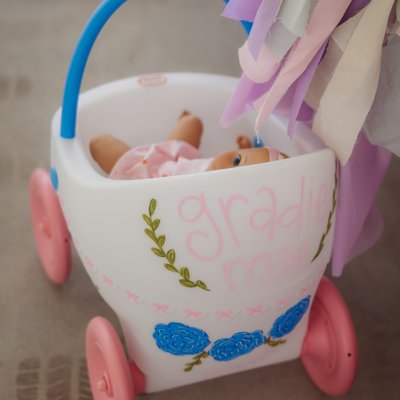 Painted Little Tykes Baby Stroller