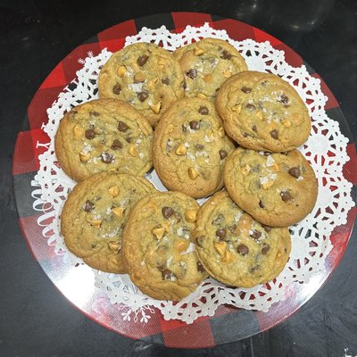 Chocolate Chip Butterscotch Cookies