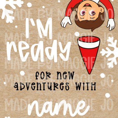 New Adventures Girl Elf Banner