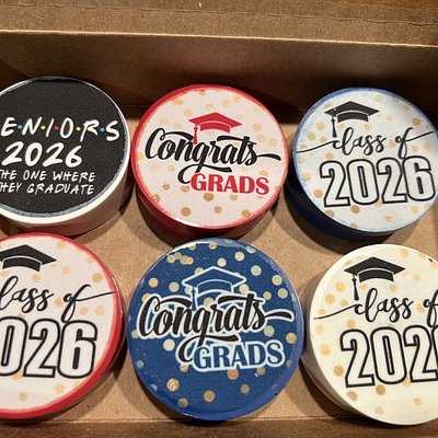 Graduation Dipped Oreos