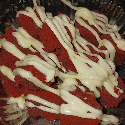 Red Velvet Brownie Tray