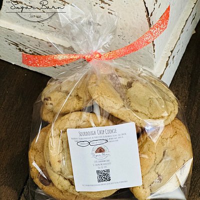 Brown Butter Sourdough Peanut Butter + Chocolate Chip Cookies
