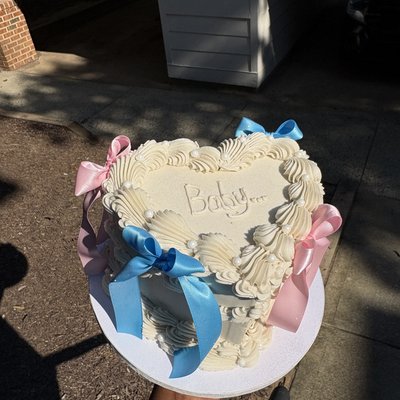6 Inch Heart Cake