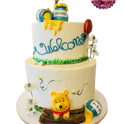 Custom 2 Tiered Cakes (Square Available)