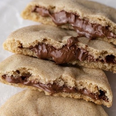 Hazelnut Churro Cookies