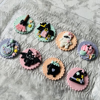 Halloween 3D Cupcakes 