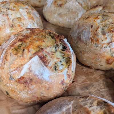 Mini Italian Herb and Cheese Boule