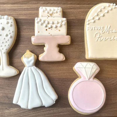 Bridal Shower Cookies 💍