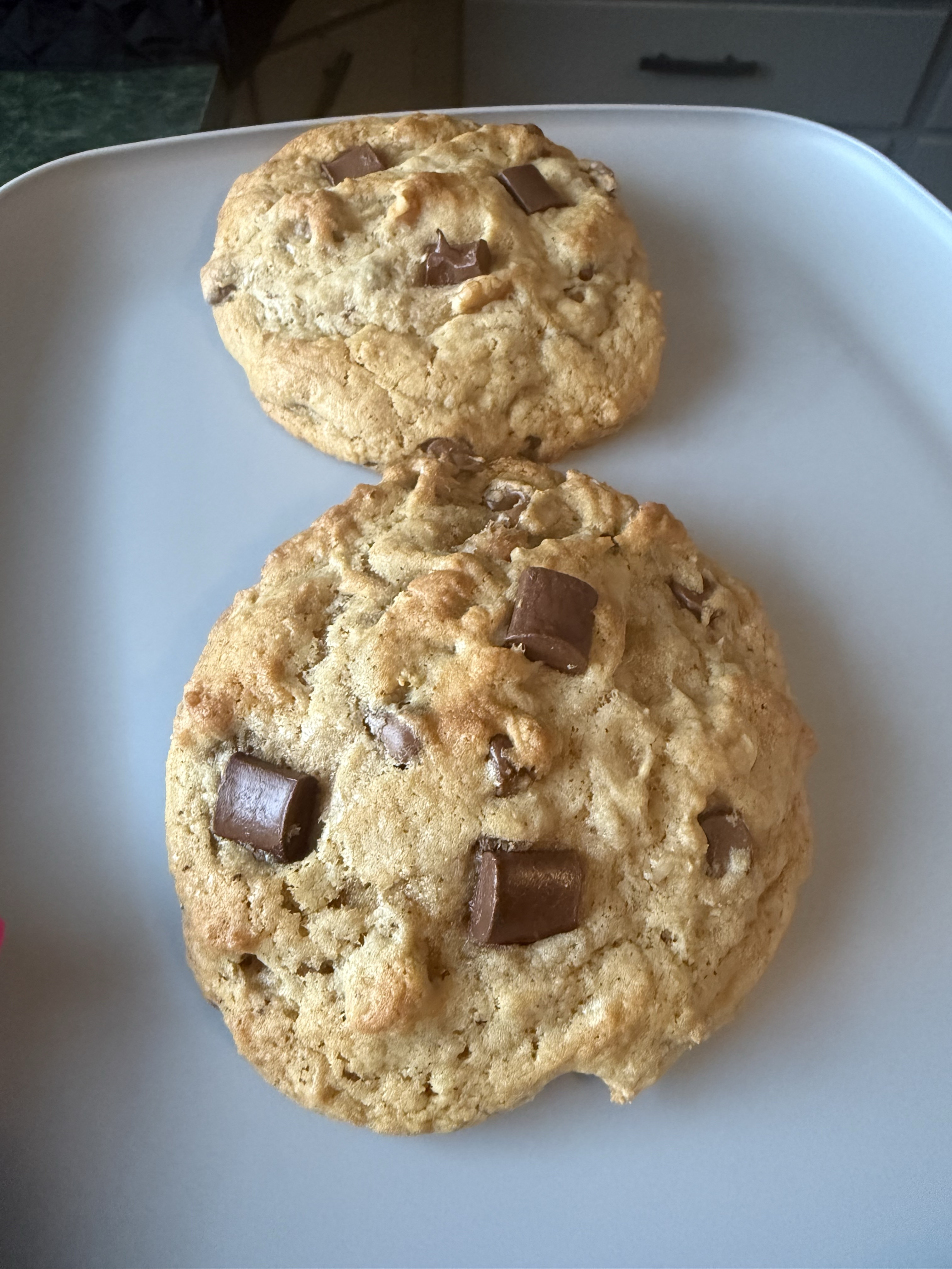 Banana Bread Walnut Chocolate Chip Cookie