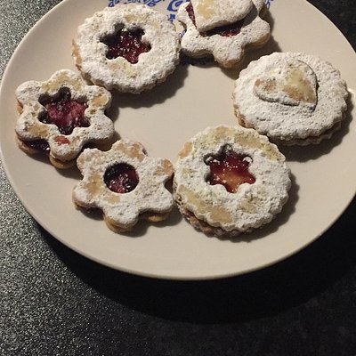 Linzer Cookies (Austrian)