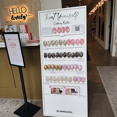 Signature Cake Pop Wall Experience