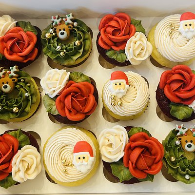 Christmas  Cupcakes 