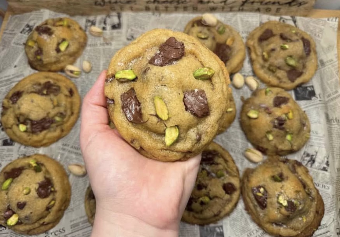 Dubai Chocolate Pistachio Cookies  🍪
