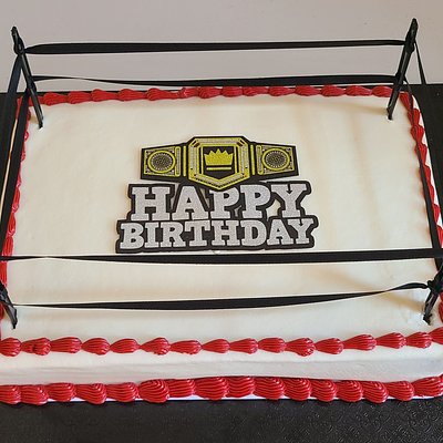 1/4 Sheet Cake (3in. high)