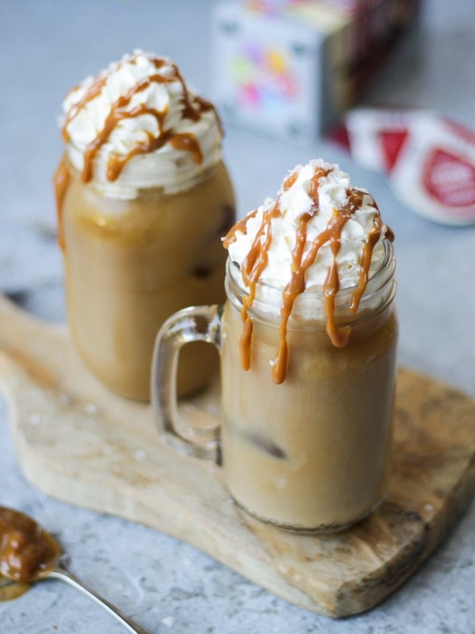 Ice Caramel  Coffee W/ Whipped Cream