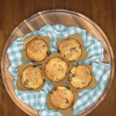 Chocolate Chip Muffins (6ct)