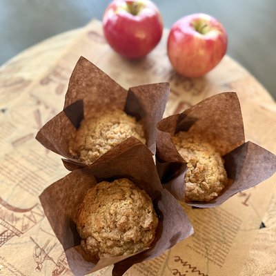 Apple Cinnamon Streusel Muffins