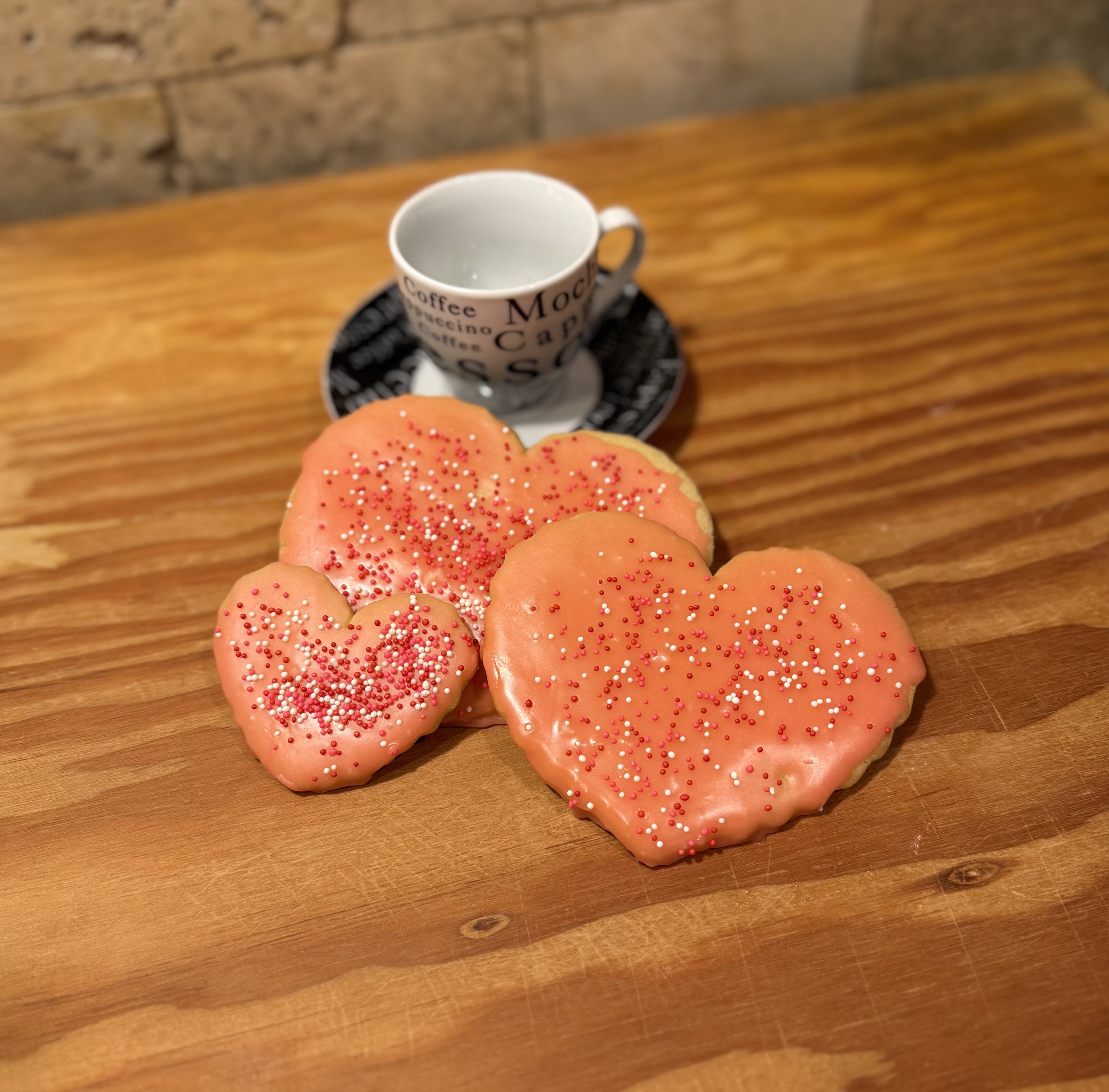 Hearts Of Love (10 cookies w/ Valentine Package) 