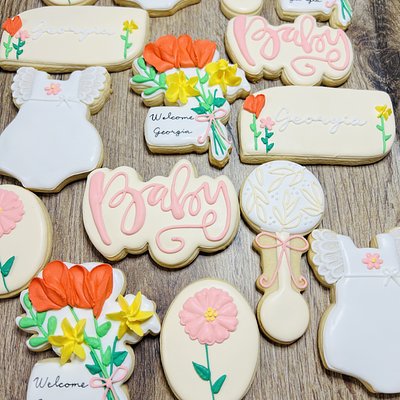 Baby Shower Cookies