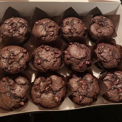 Double Chocolate Muffins 