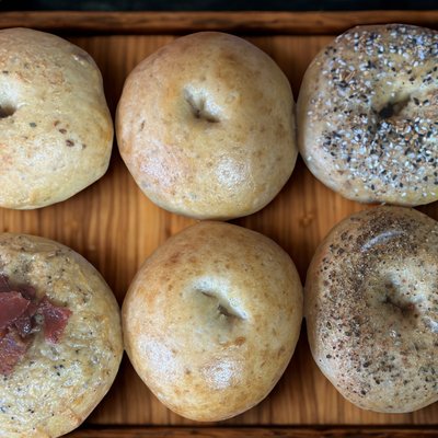 4 Pack- Sourdough Bagels-Same Flavor Per Pack
