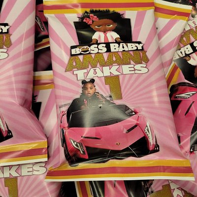 Boss Baby Custom Chip Bag