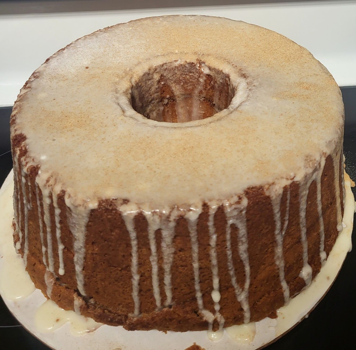 Honey Bun Pound Cake