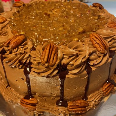 9 Inch German Chocolate Cake 
